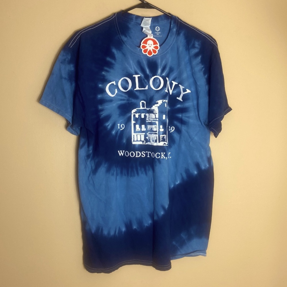 Woodstock 50th celebration tie dye t-shirt